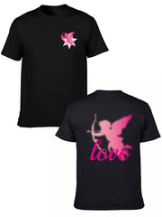 Graphic tee [LOVE] Y2K modern hiphop t-shirt Unisex