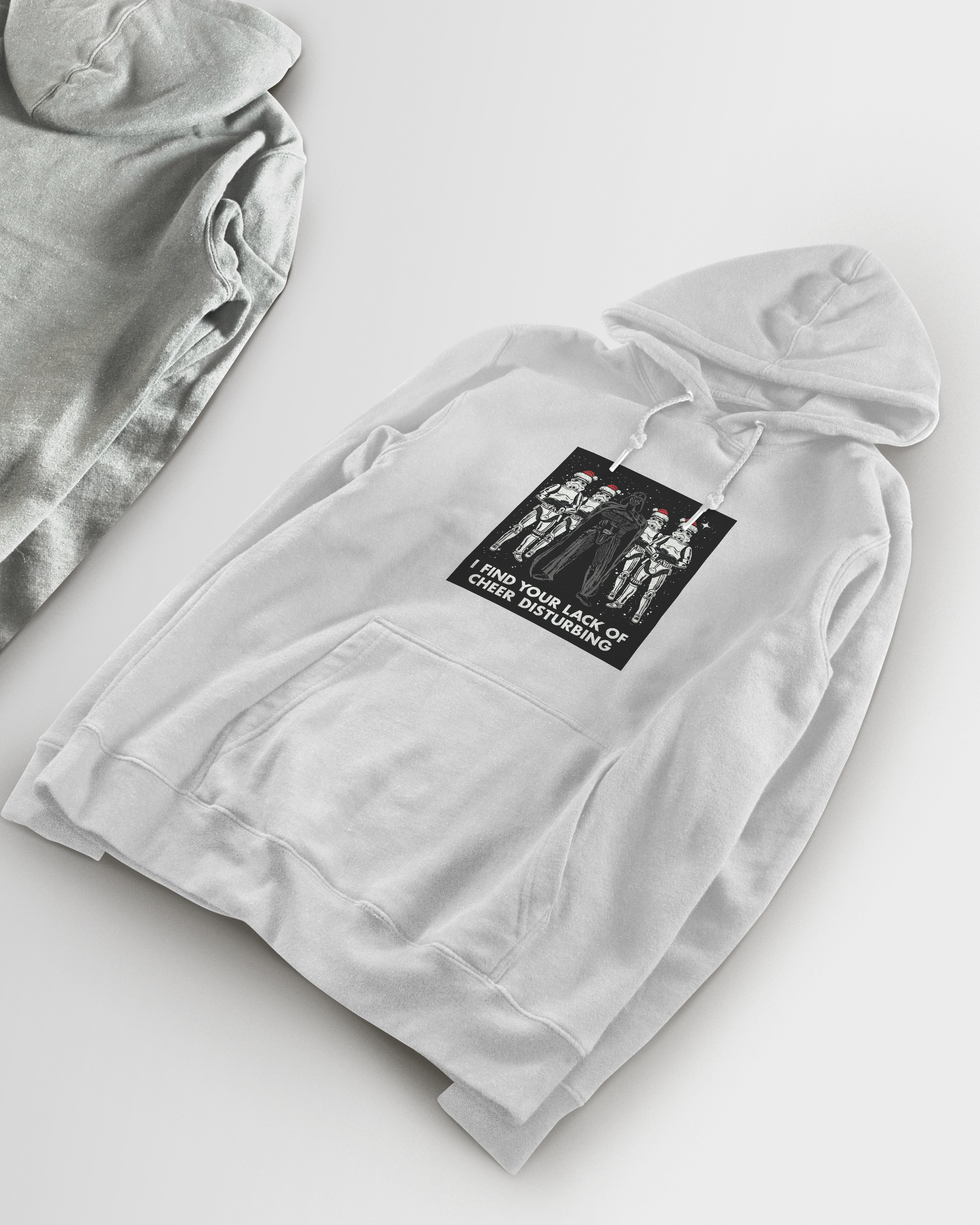 DIYANYONE Sci-Fi Quote Hoodies: Vader's Lack of Cheer