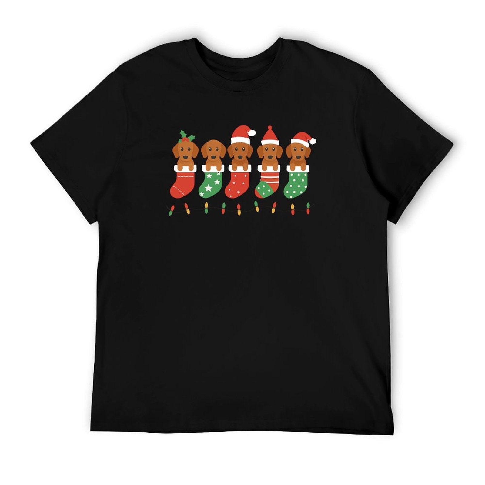 Graphic tee [Christmas socks] funny t-shirt Unisex gift idea holiday vibe