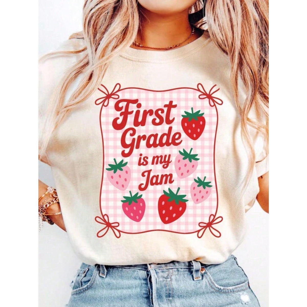 First Grade Is My Jam Teacher Shirt 1st Grade Crew First Grade Teacher Shirt First Grade Team Teacher Shirts