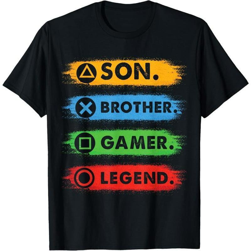 Son Brother Video Gamer Legend T-Shirt