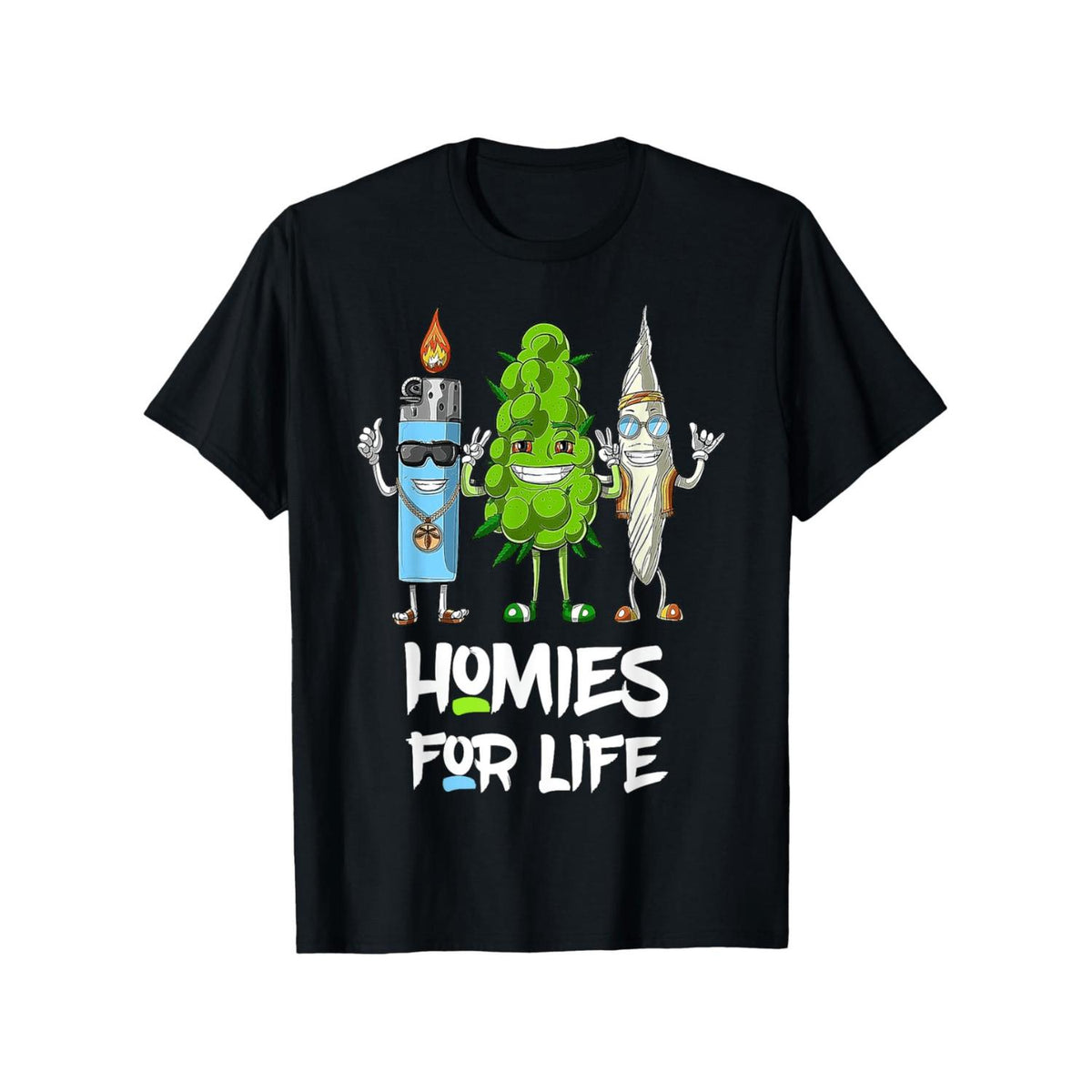 Homies For Life Graphic Shirt