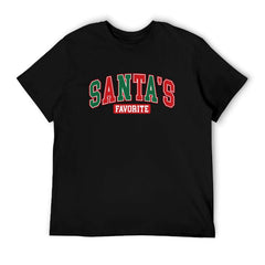 Graphic Tee [Santa's Favorite] Funny T-shirt Unisex