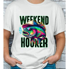 Funny Fishing Weekend Graphic T-Shirt