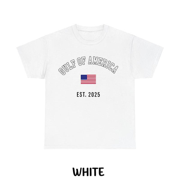 Gulf Retro Of America Est 2025 USA Flag T-Shirt