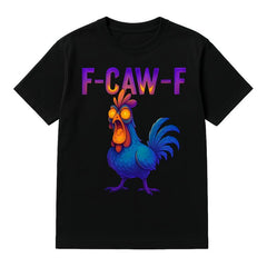 Halloween Rooster Meme F-CAW-F Funny T-Shirt