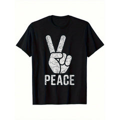 Retro 60s 70s Hippie Peace Sign T-Shirt