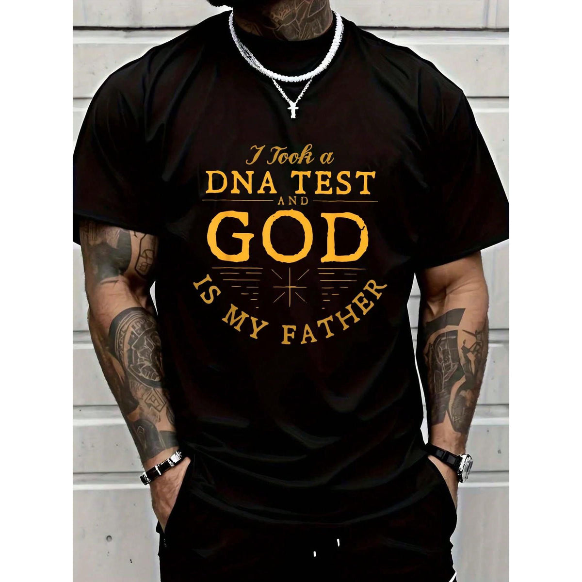 100% Cotton Man Of God I Jesus T-Shirt Women's Men Graphic Tee