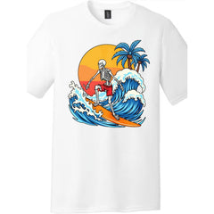 urfing Skeleton Graphic Tee | Beach Summer Unisex T-Shirt