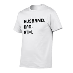 Graphic tee [Husband.Dad.ATM] funny t-shirt Unisex