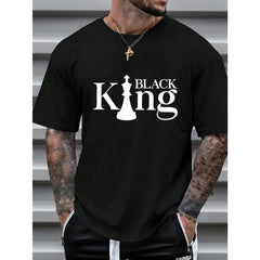 Letter Printed Casual Commuter T-Shirt
