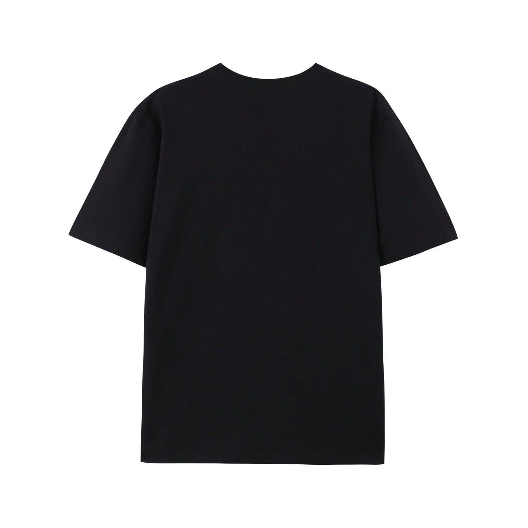 "God Is Goodness" Cross Minimalist Christian Faith T-Shirt,All-Season Wear For Daily Commute Loungewear, Streetwear Outfit For 2026 New Year Parties