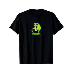 Funny Frog Graphic T-Shirt for Men, Buttery Soft and Breathable 100% Cotton Fabric with a Relaxed Fit Crew Neck, Tshirt, Tee, Funny Frog Art, Round Neck, Graphic Print, Soft Cotton, Outdoors, Fitted, Fun Frog Art