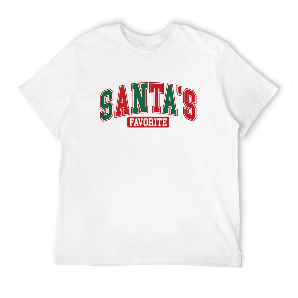 Graphic Tee [Santa's Favorite] Funny T-shirt Unisex