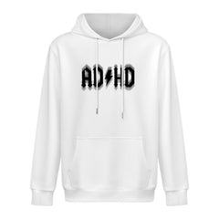 Unisex cotton Hoodies soft everyday wear fashion[FUNNY adhd]rock graphic hoodies Punk style