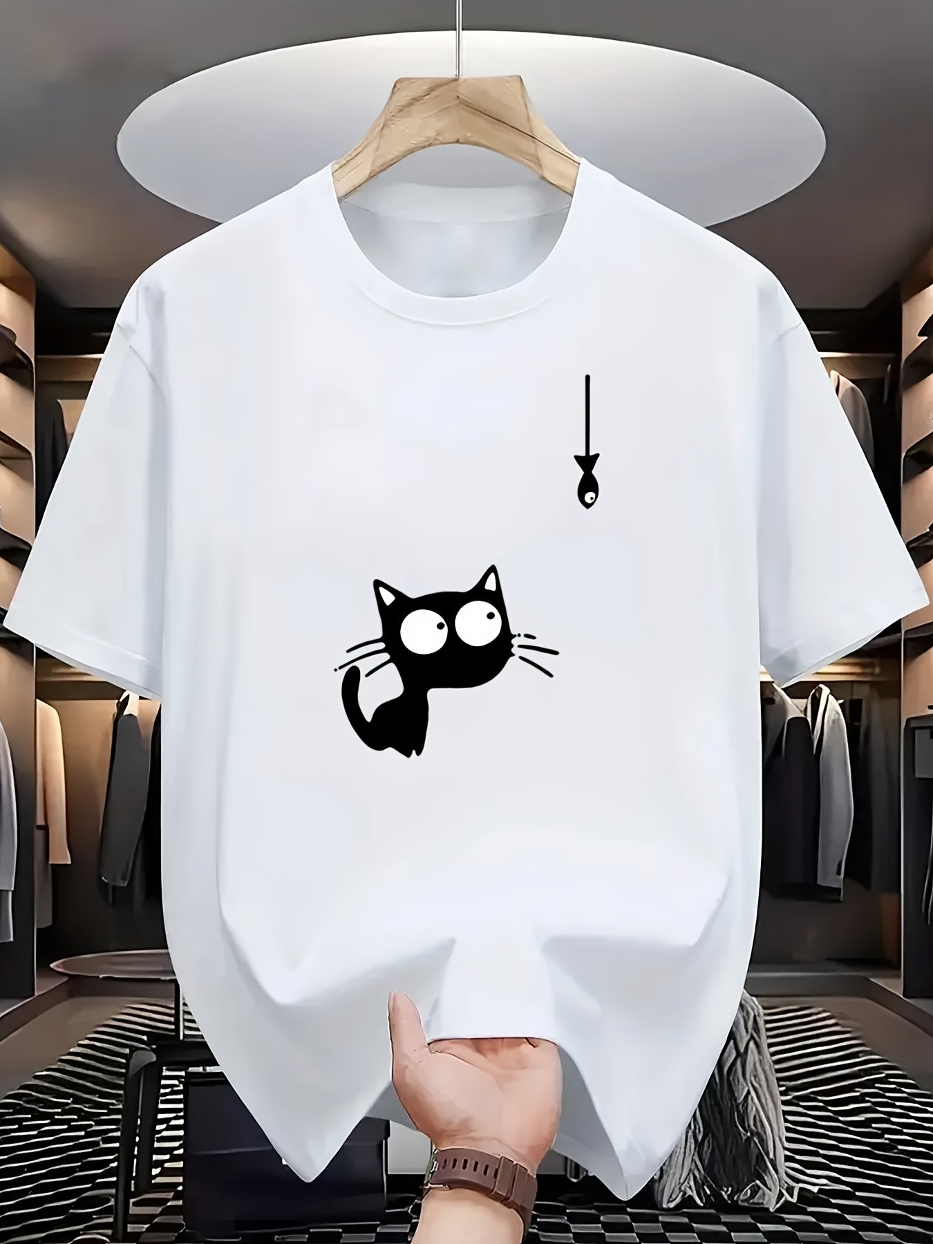 Men's Versatile Crew Neck Short Sleeve TShirt