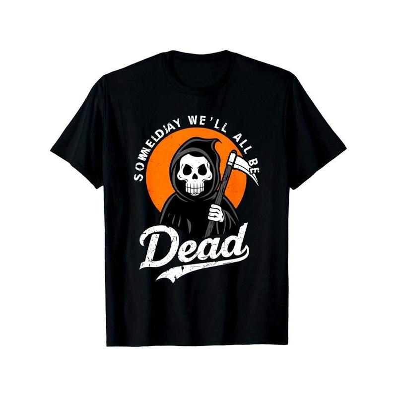 Grim Reaper Fun Existential Fear Humorous T-Shirt