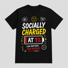 Meme Mood Funny Graphic T-Shirt Customizable Unisex Tee07