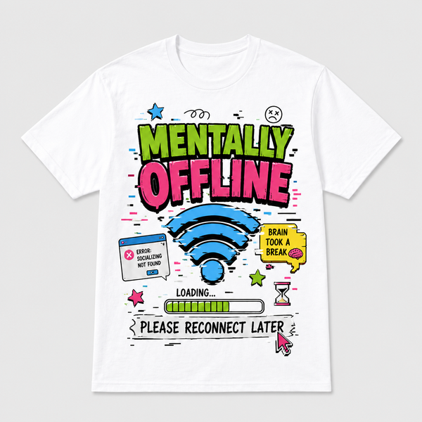 Meme Mood Funny Graphic T-Shirt Customizable Unisex Tee01