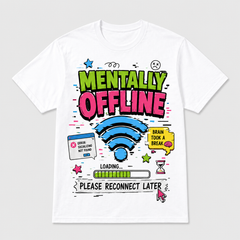 Meme Mood Funny Graphic T-Shirt Customizable Unisex Tee01