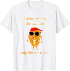 Funny Nugget Shirt  Chicken Nugget Tshirt funny T-Shirt
