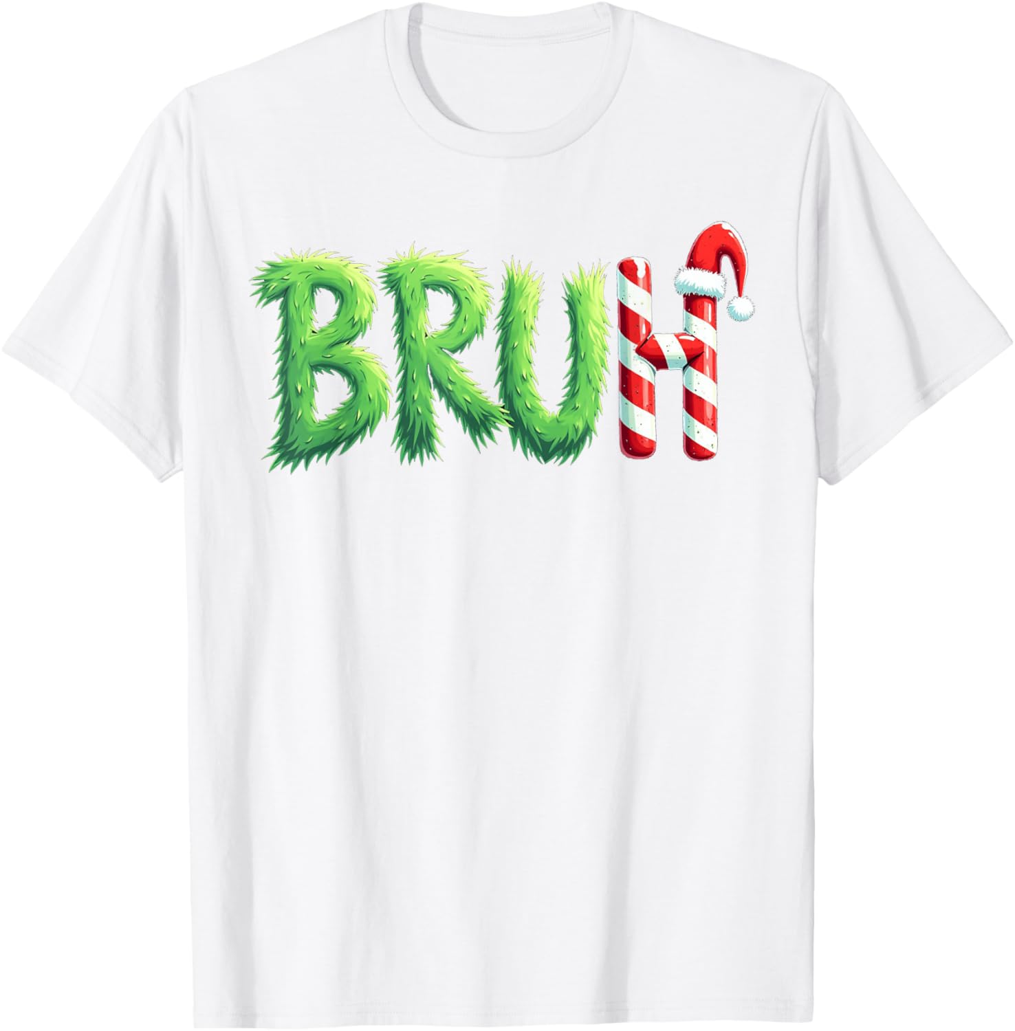 Bruh Christmas Funny Christmas humor Meme T-Shirt funny tshirt