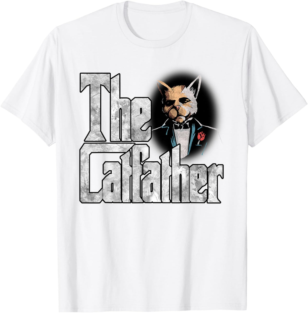The Catfather Cat Father Mafia Father Cat T-Shirt