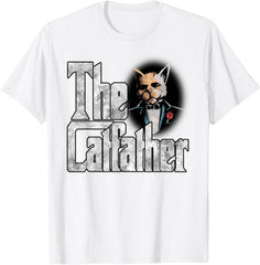 The Catfather Cat Father Mafia Father Cat T-Shirt