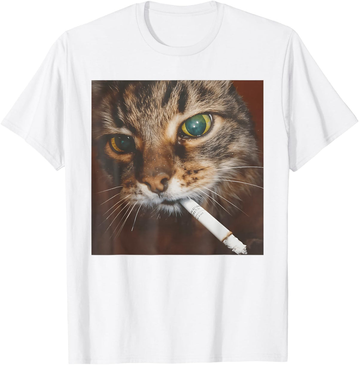 Funny Smoking Cat,Cat Meme, Cat Lover T-Shirt