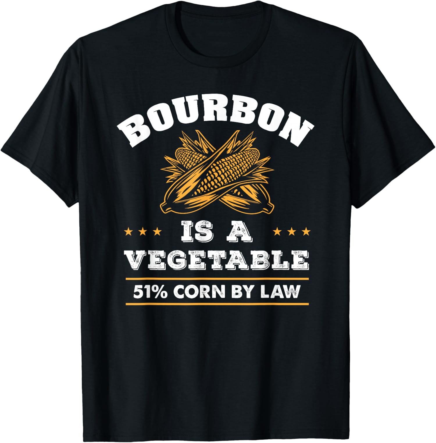 Bourbon Is A Vegetable Whiskey Funny Bourbon Drinking Unisex T-Shirt