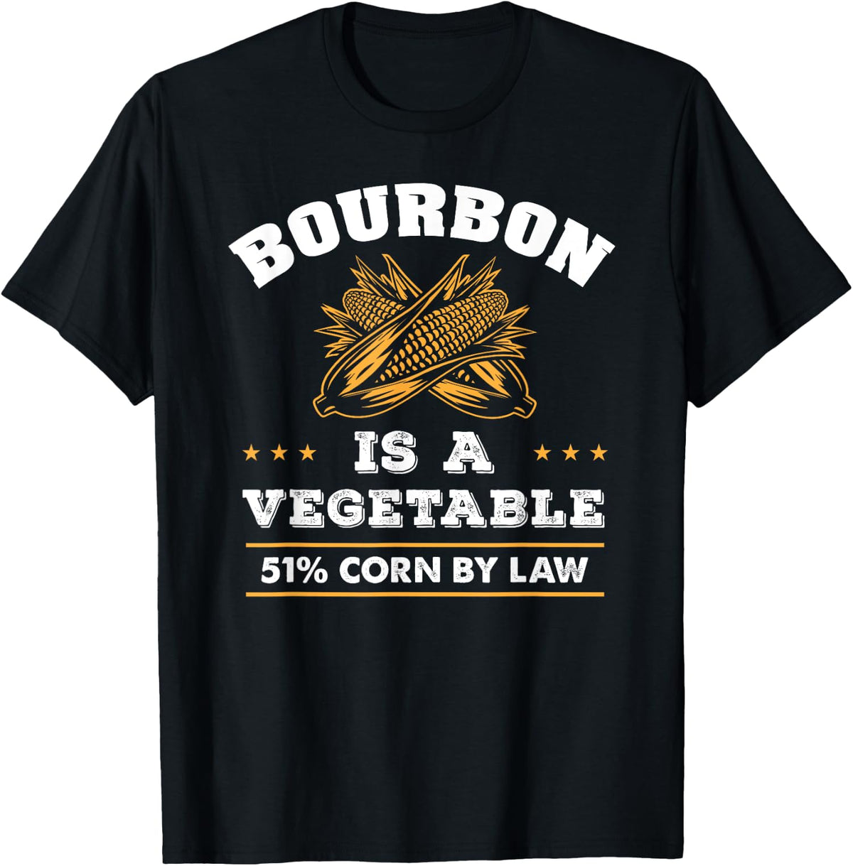 Bourbon Is A Vegetable Whiskey Funny Bourbon Drinking Unisex T-Shirt