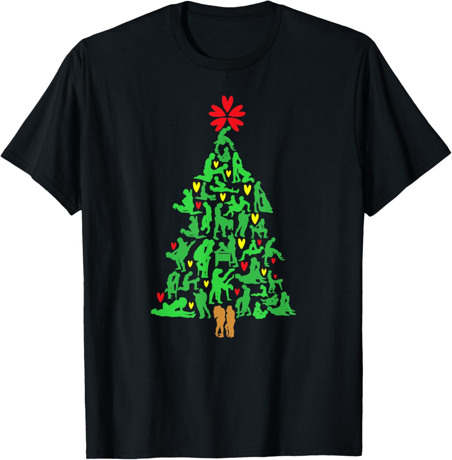 Naughty Xmas Adult Humor Christmas T-Shirt