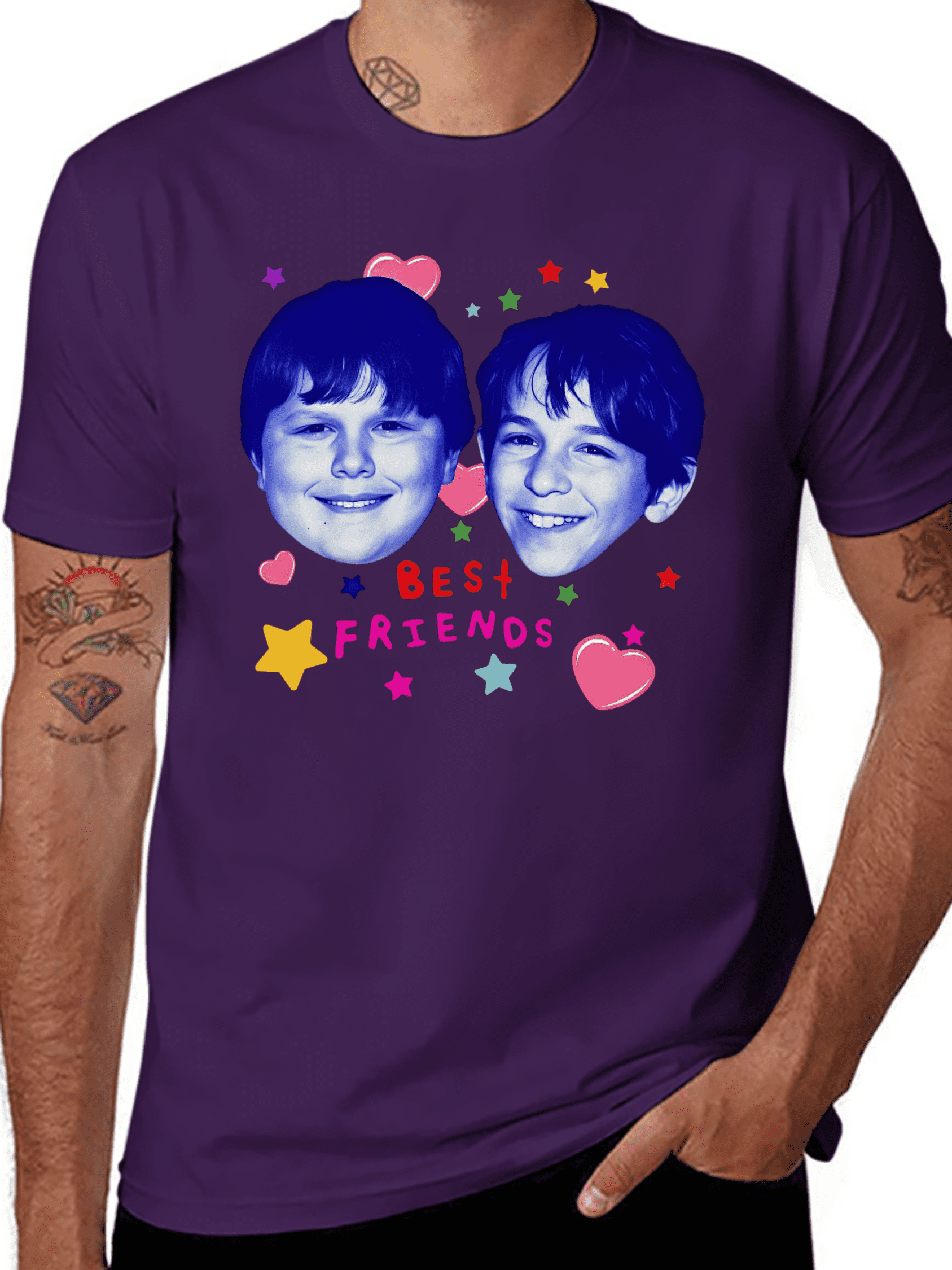 Best Friends - Greg and Rowley - Diary of a Wimpy Kid - Meme Shirt T-Shirt Unisex Menswear