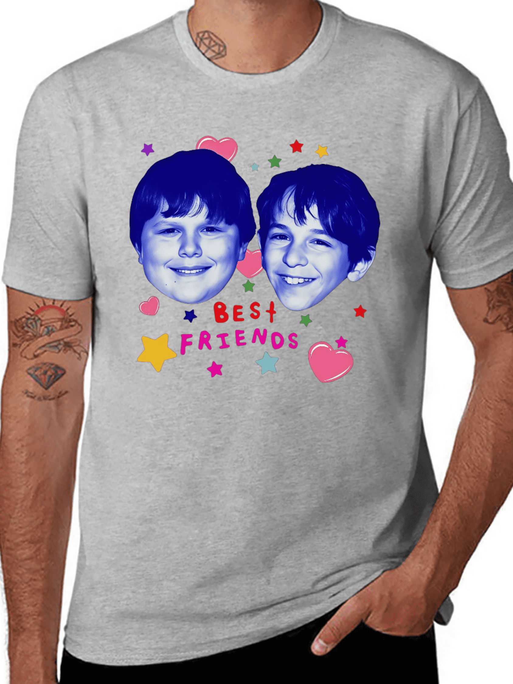 Best Friends - Greg and Rowley - Diary of a Wimpy Kid - Meme Shirt T-Shirt Unisex Menswear