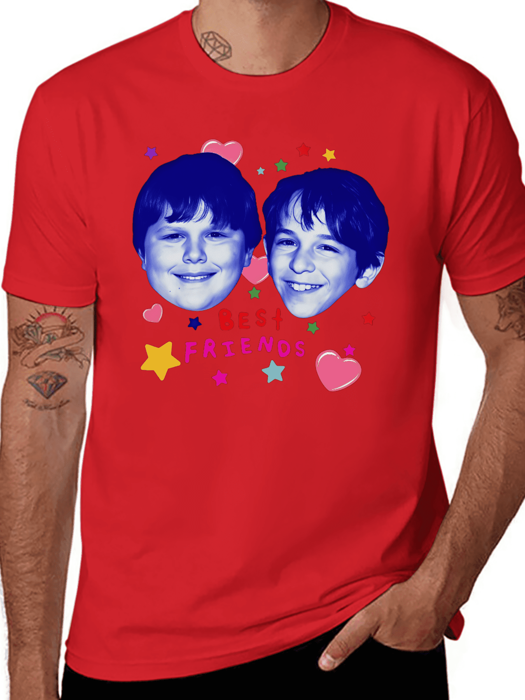 Best Friends - Greg and Rowley - Diary of a Wimpy Kid - Meme Shirt T-Shirt Unisex Menswear