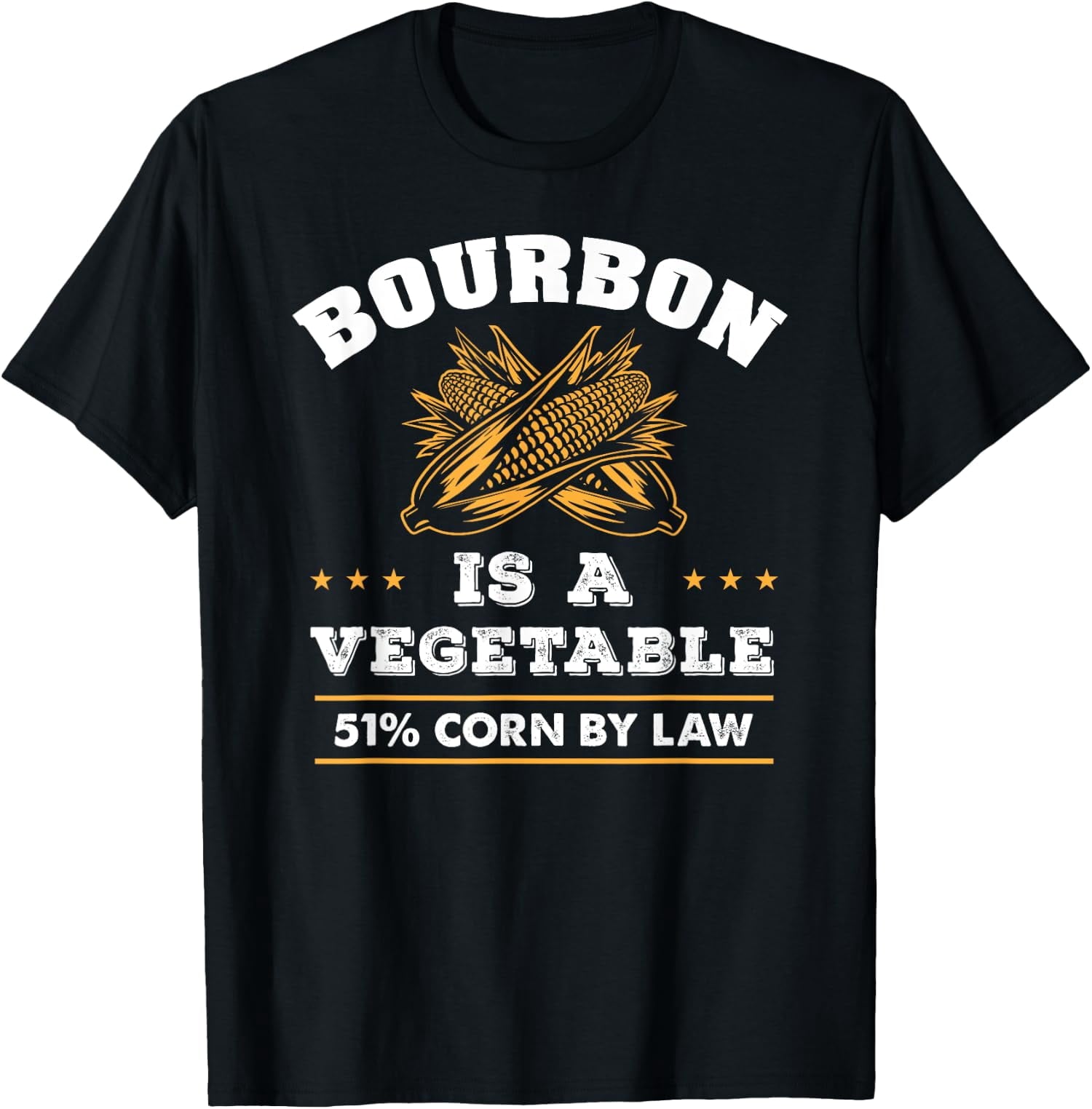 Bourbon Is A Vegetable Whiskey Funny Bourbon Drinking Unisex T-Shirt