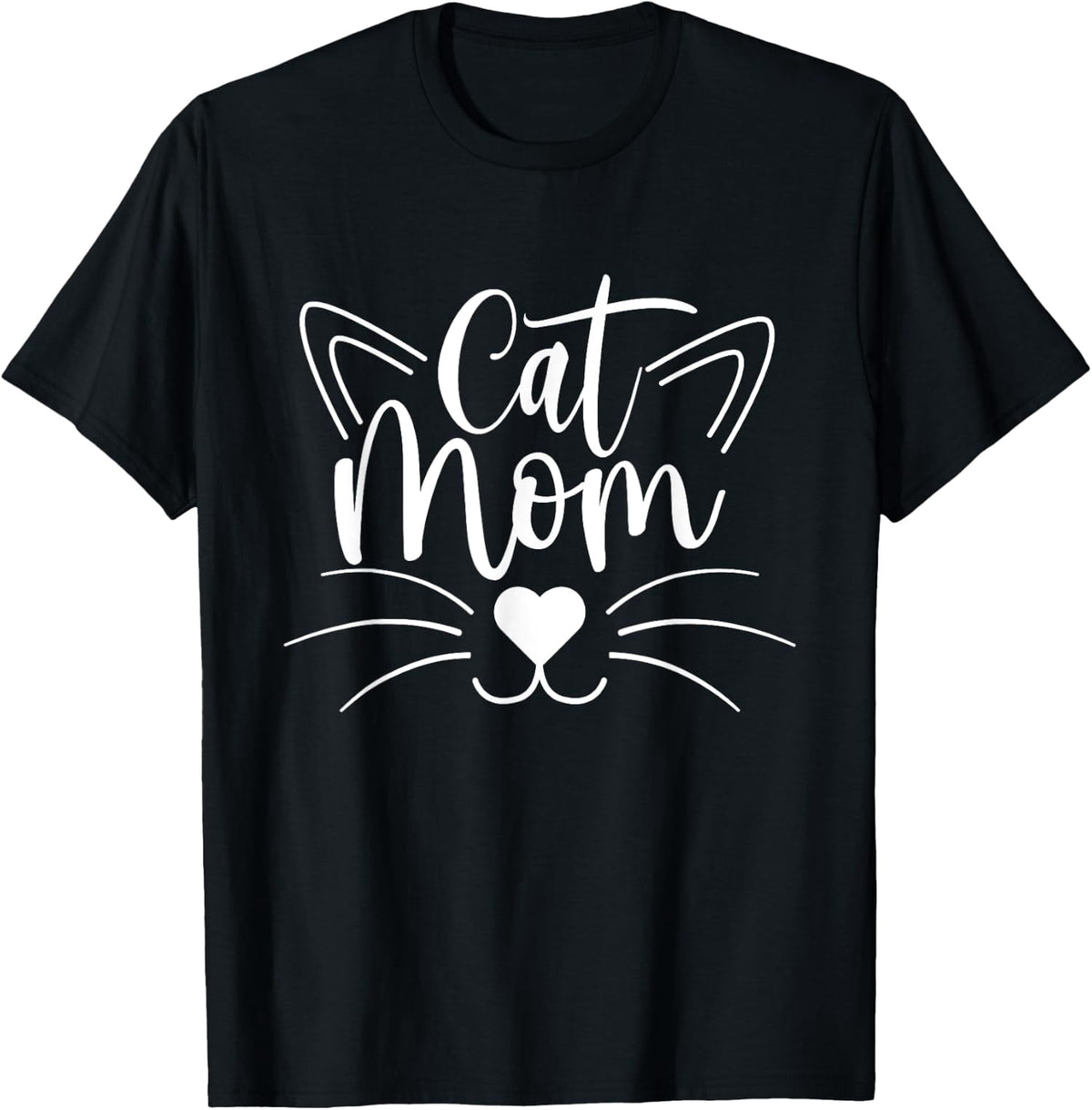 Cat Mom Cute Cool Design Gift for Cat Kitten Lover Unisex T-Shirt