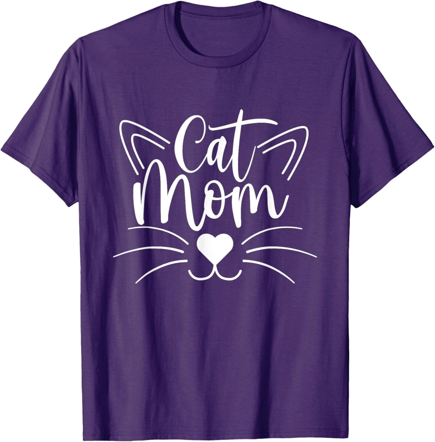 Cat Mom Cute Cool Design Gift for Cat Kitten Lover Unisex T-Shirt