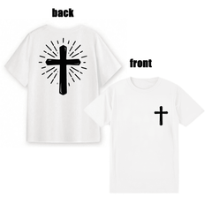 Christianity Print Short Sleeve T-Shirt | Women'S Casual Crew Neck