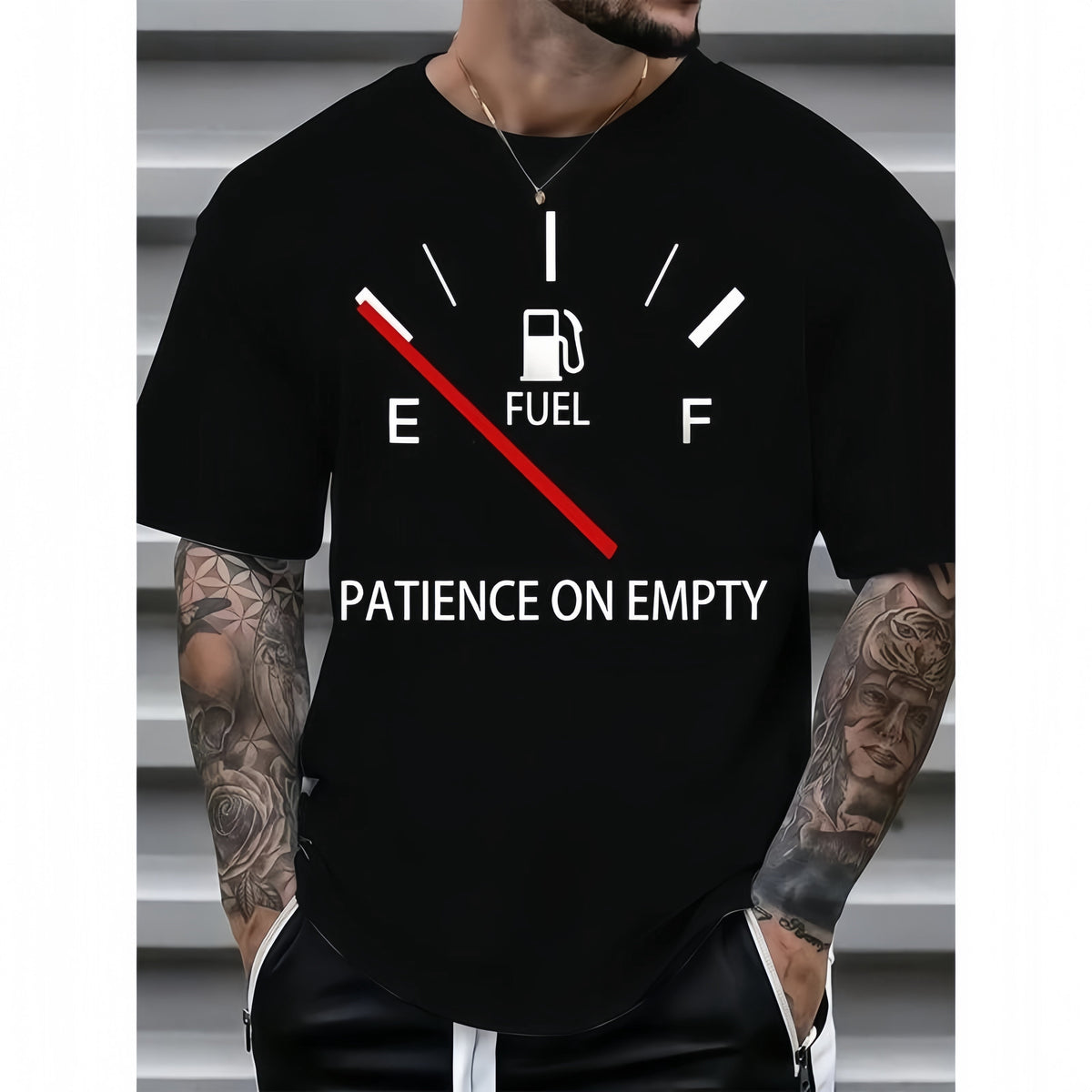 Classic Black Short Sleeve T-Shirt – Men'S Comfortable Cotton Crew Neck With Gau