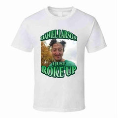 Daniel Larson Selfie shirt Casual Cotton Menswear Top Tshirt, Funny Meme Dank Genz Joke Tee Underwear Streetwear Round Neck Crewneck Shortsleeve