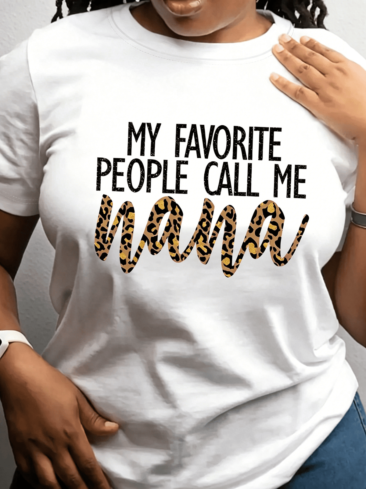 Don't Be Angry Short Sleeve T-Shirt, Women's Casual Cute Girl Clothing White