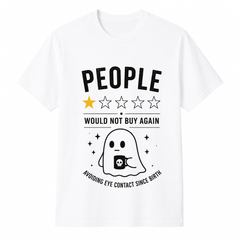 Funny Social Battery Review Graphic T Shirt for Men Women, Introvert Humor Tee, Low Energy Social Interaction Rating Shirt, Sarcastic Casual Short Sleeve Graphic Tee Gift for Adults