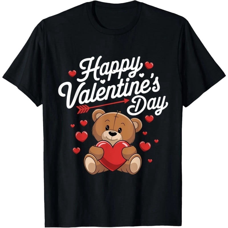 Happy Valentines Day Women Cute Valentine Unisex T-Shirt