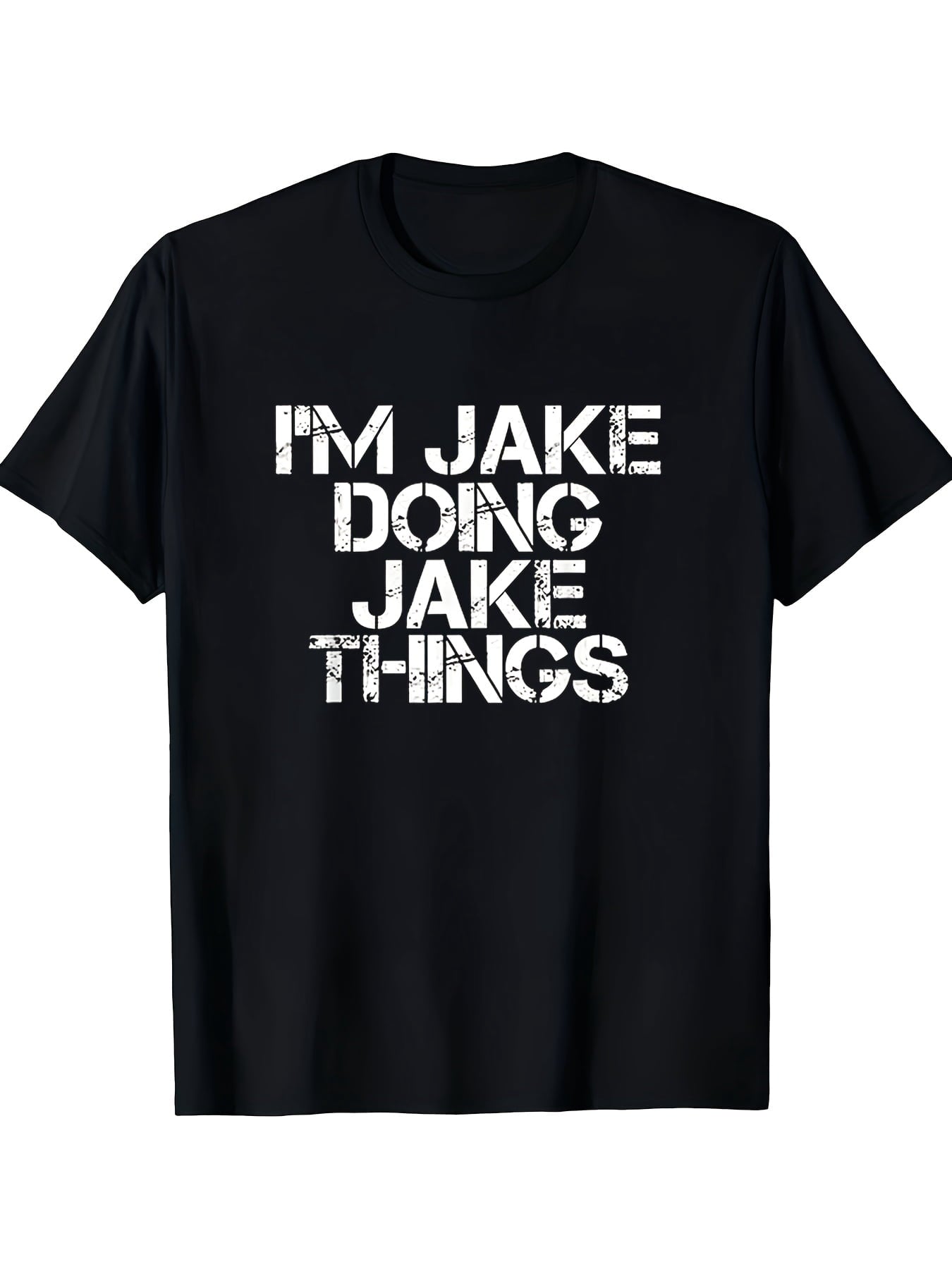 Men's Funny "I Dave" Text Print T-Shirt - Casual Round Neck Short Sleeve Tee Suitable for Daily Wear & Social Events
