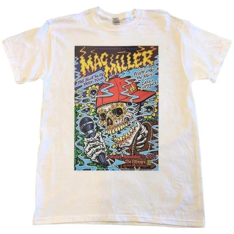 Miller Blue Slide Park Tour T-Shirt Collection U3237 !, Unisex 100%25 Cotton Short Sleeve, Top menswear, Global Trending Outfits