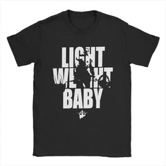 Light Weight Baby coleman Men T Shirt Unique Tee Shirt Short Sleeve Crewneck T-Shirt Cotton Birthday Present Clothes