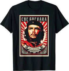 Rebel Cuban Shirt Guerrilla Revolution T-Shirt Casual Short Sleeve Men T Shirt Cool Oversized O-neck Tshirt