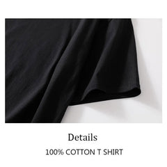 Men's T-shirt 100% Cotton Casual Funny Math Clock Print T Shirt for Men Short Sleeve T-shirt Male Tops
