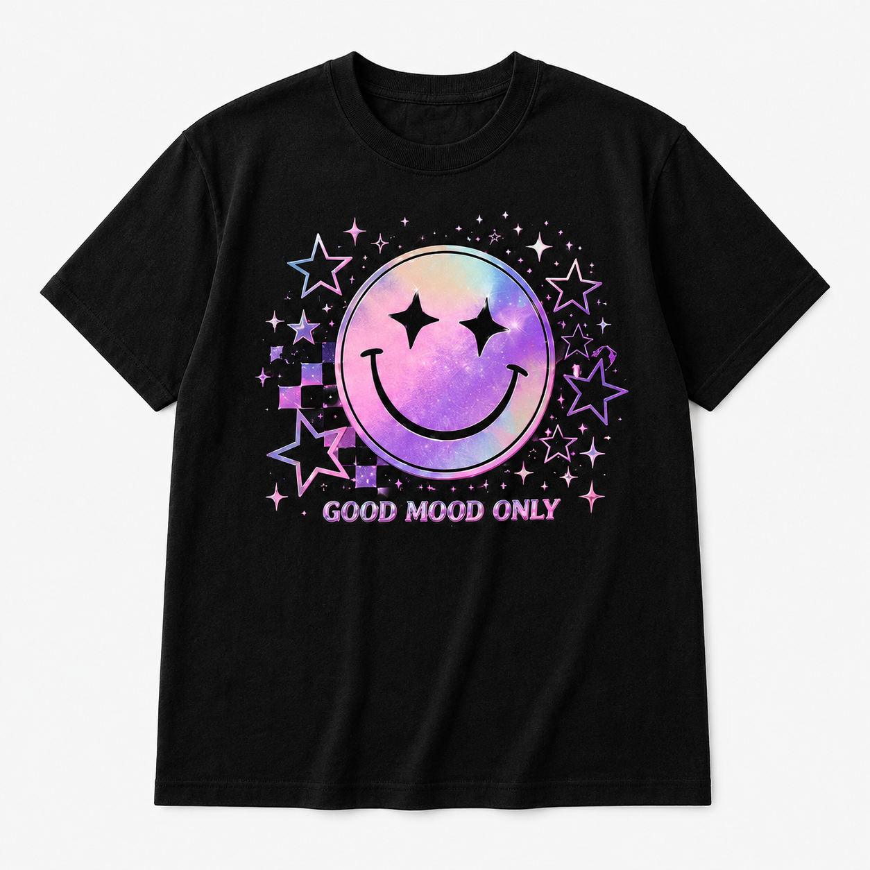 Y2K Energy T-Shirt Retro Butterfly Cosmic Graphic Tee Vintage Aesthetic Unisex Shirt